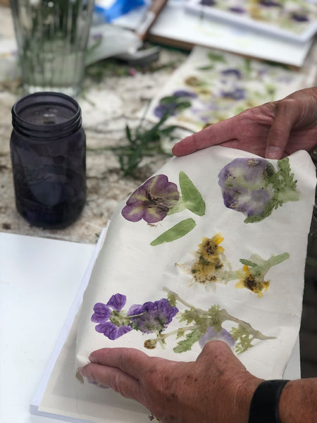 Art Class - Flower Pounding