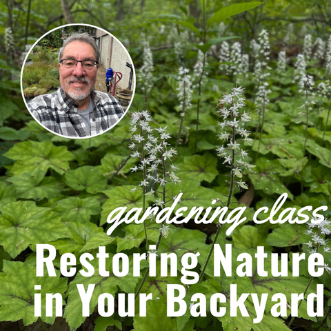 Gardening Class - Restoring Nature in Your Backyard