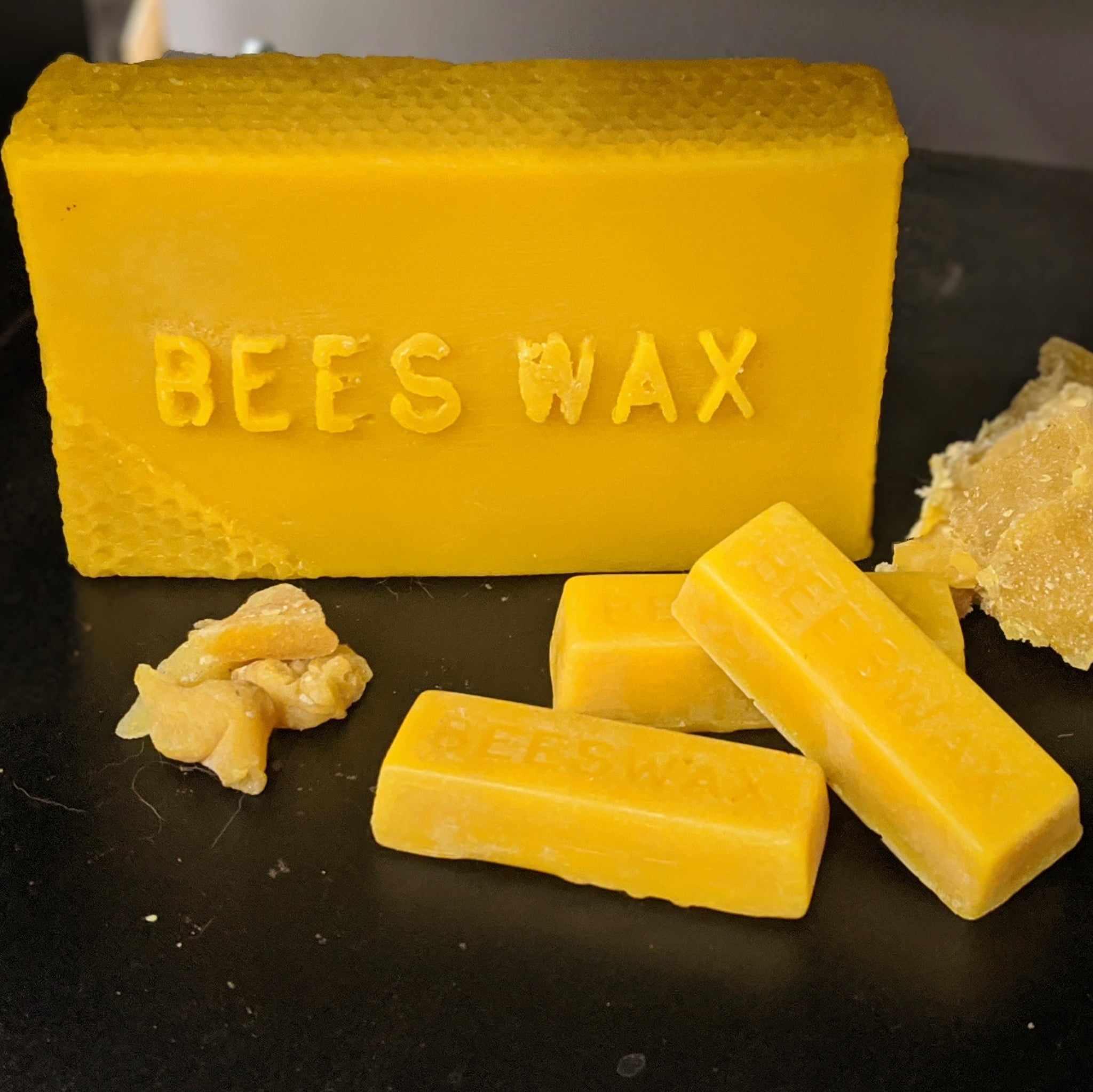 Pure Beeswax Cappings