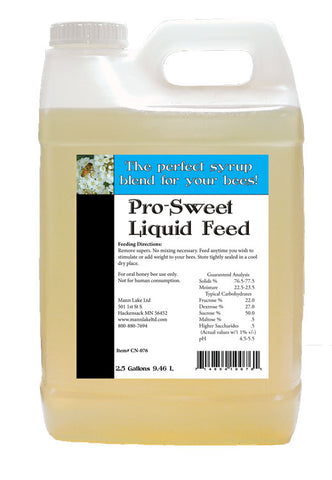 Bee Feed Pro Sweet Liquid 2.5gal