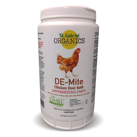 St. Gabriel Organics DE-Mite Dust Bath 20 oz