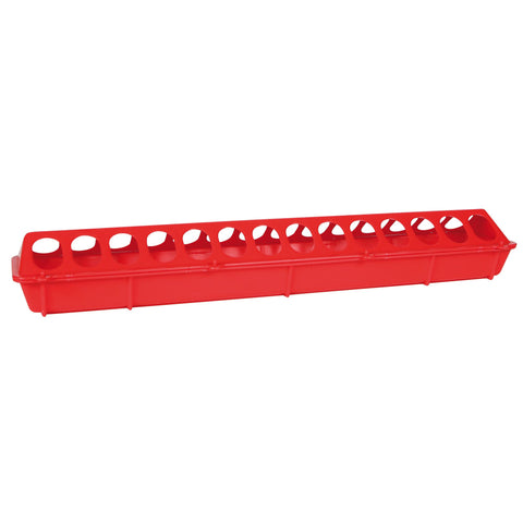 Chick Feeder Rail 20" plastic