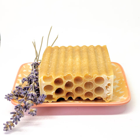 Goatmilk + Honey Beeswax Soap