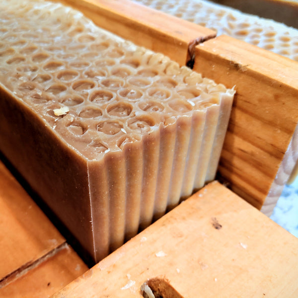 Goatmilk + Honey Beeswax Soap